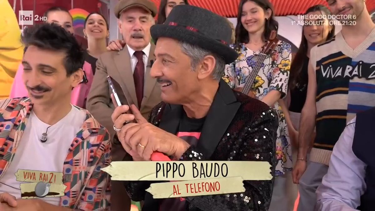 Forse una delle sue ultime (non) apparizioni in tv #PippoBaudo