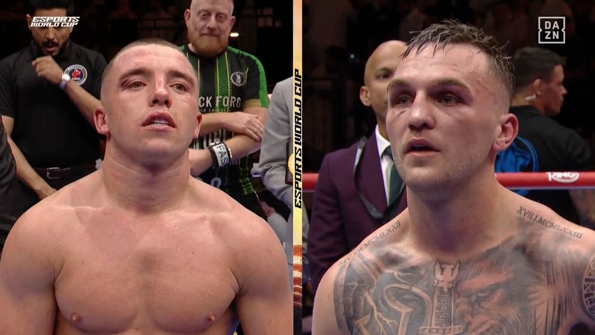 And the judges have it... 📝 117-111, 118-110, 115-113 Nick Ball retains his WBA World Featherweight Title against a valiant Sam Goodman 👀 #BallGoodman | DAZN Boxing | #WhyteItauma
