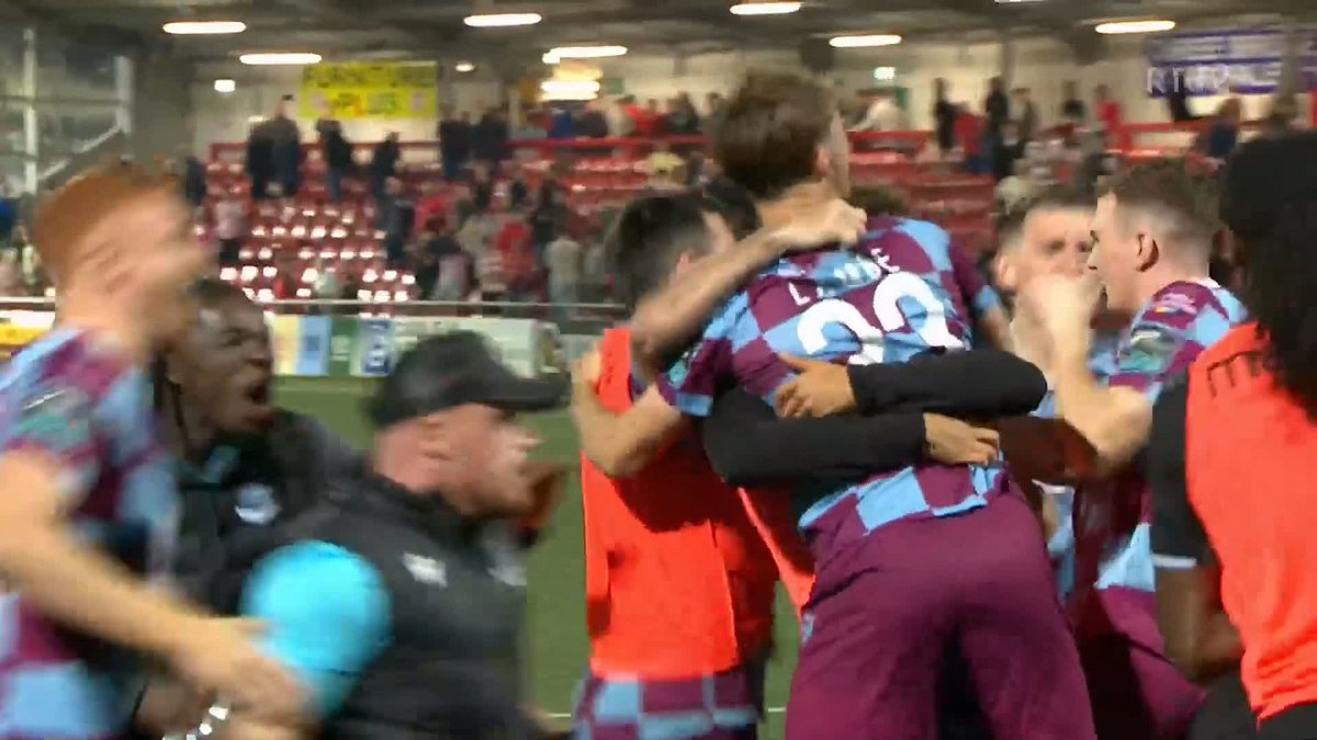 FT AET: Derry City 1-1 Drogheda United (0-3 pens) The defending champs return to the quarters in dramatic fashion 📺 📱