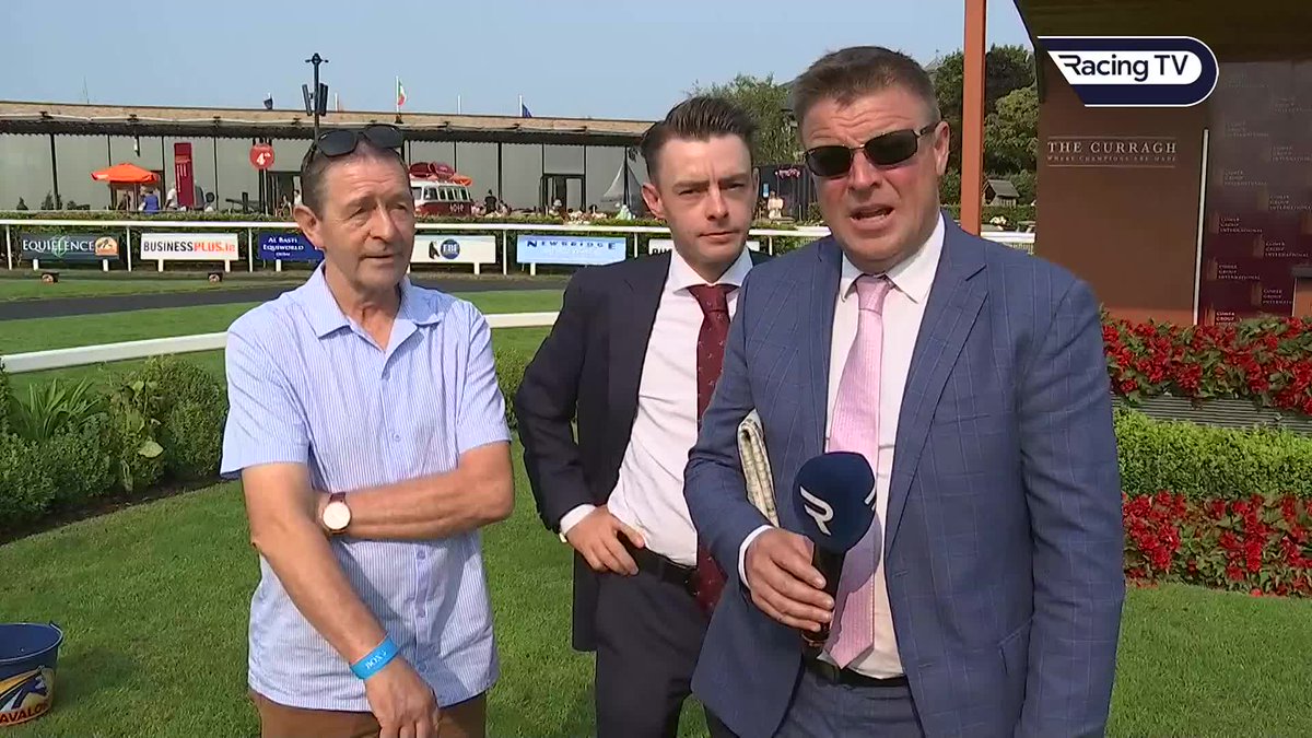 Melbourne Cup-winning jockey Robbie Dolan had a race named after him at The Curragh Racecourse today and recalled days at the track as a youngster when grabbing the goggles of such as Kieren Fallon & Johnny Murtagh! kevinoryan