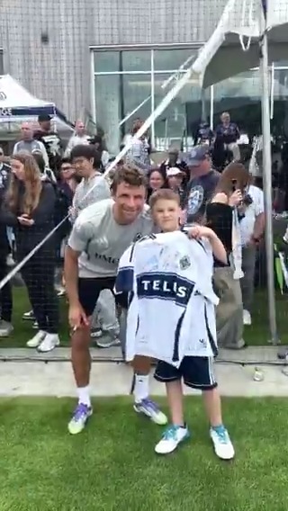 A moment to remember for Christopher, from Make-A-Wish Canada. ✨ #VWFC x #TM13
