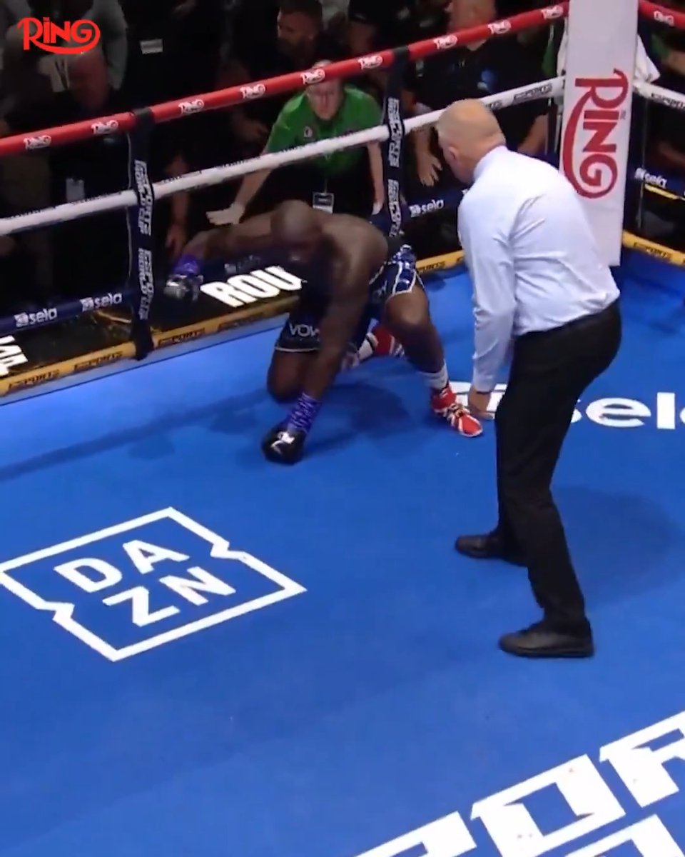 The moment Moses Itauma stopped Dillian Whyte in Riyadh 🍿