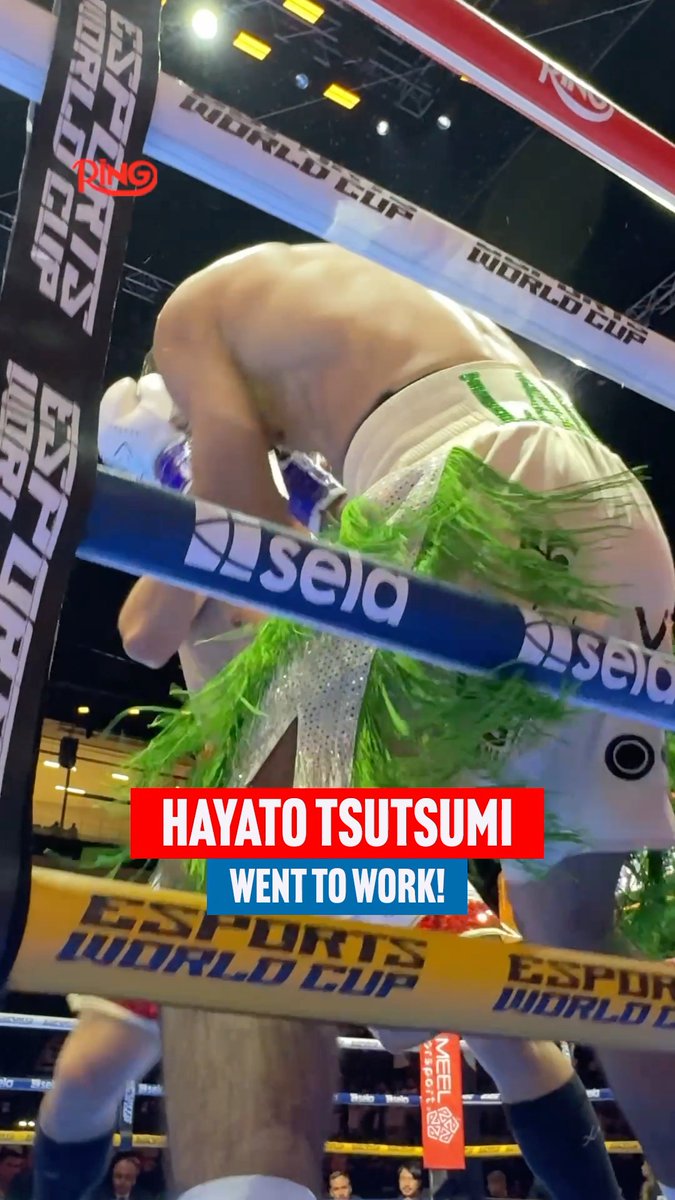 Ring ambassador Hayato Tsutsumi made easy work of Qais Ashfaq 💥