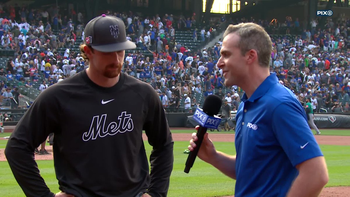"The crowd was unbelievable. Biggest one I've ever played in front of." Nolan McLean talks with Steve Gelbs after earning the win in his MLB debut!