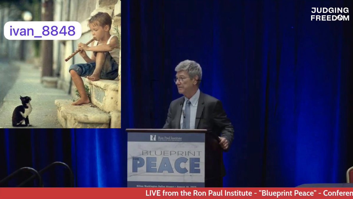 Prof. Jeffrey Sachs: London is even worse than Washington, because they had centuries of insanity. MI6 is an absolutely reckless, out-of-control disaster, and you look at a… Starmer, Oh my God, don't get me started. Do not get me started, because I will not get off the podium.
