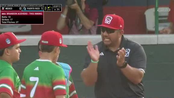 💥 "CONFÍA EN TI MISMO" 💥 "AYÚDENLE A SU COMPAÑERO" 💥 "ESTÁS DANDO UN JUEGAZO" Las palabras de Esteban Gallardo para México en la Serie Mundial de Pequeñas Ligas Ahora por ESPN y #DisneyPlus.