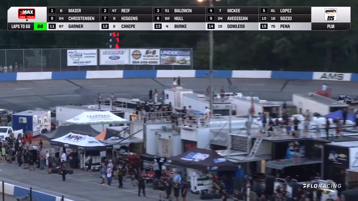 😮 Big wall ride at Anderson Motor Speedway | CARS Tour #CARSTour