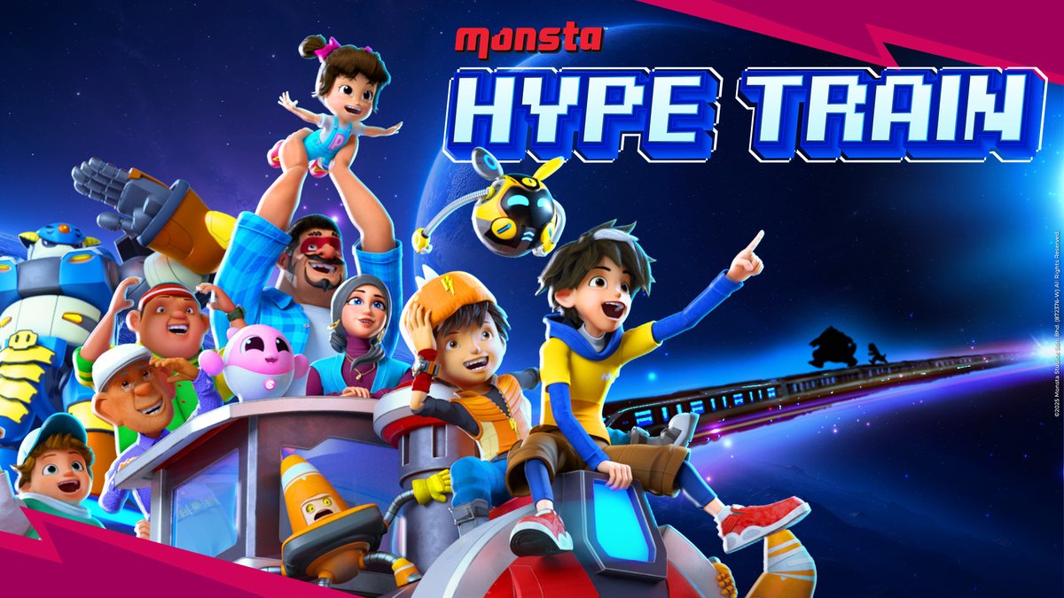 #MonstaHypetrain ‼ Pengumuman tarikh tayangan #BoBoiBoy #Mechamato #PZTM 🔥