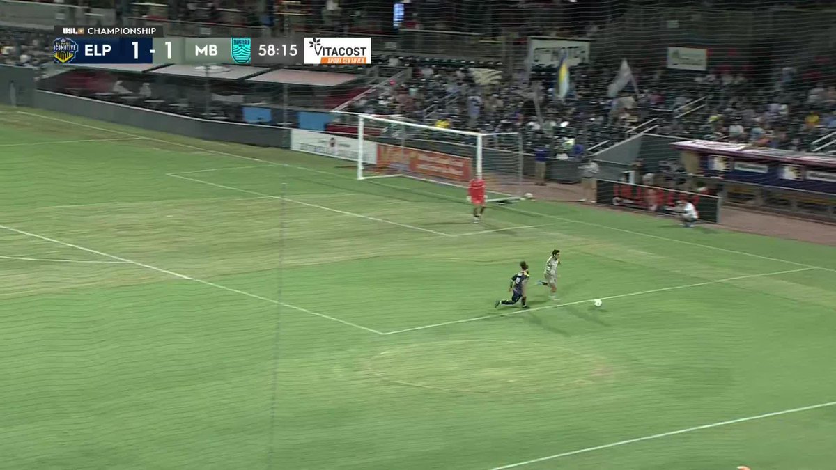HE DID IT AGAIN 😳 Christian Sorto fires home his second of the night for El Paso Locomotive FC!