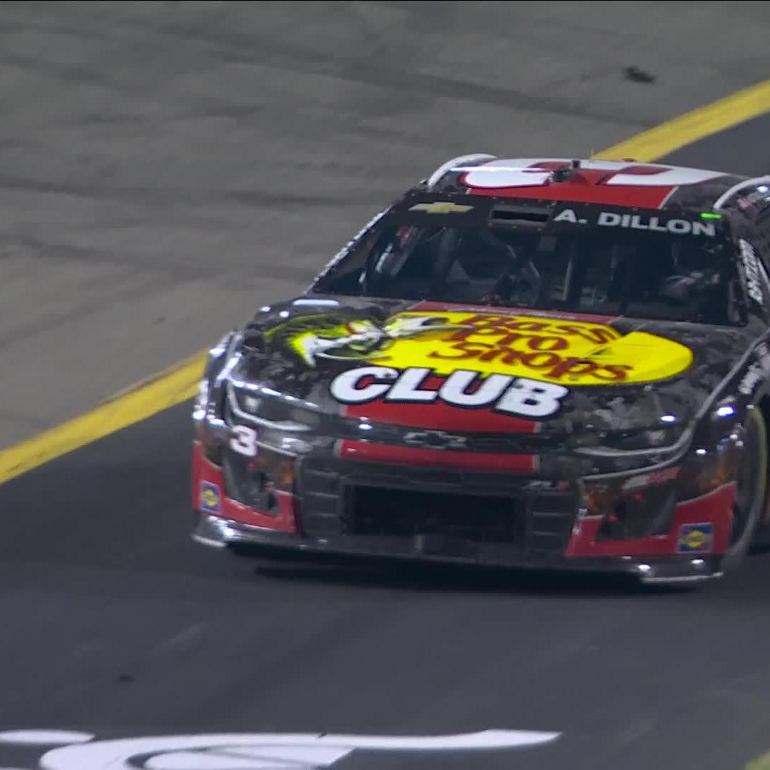 Burned it down and left no doubt. Austin Dillon takes RCR back to Victory Lane.