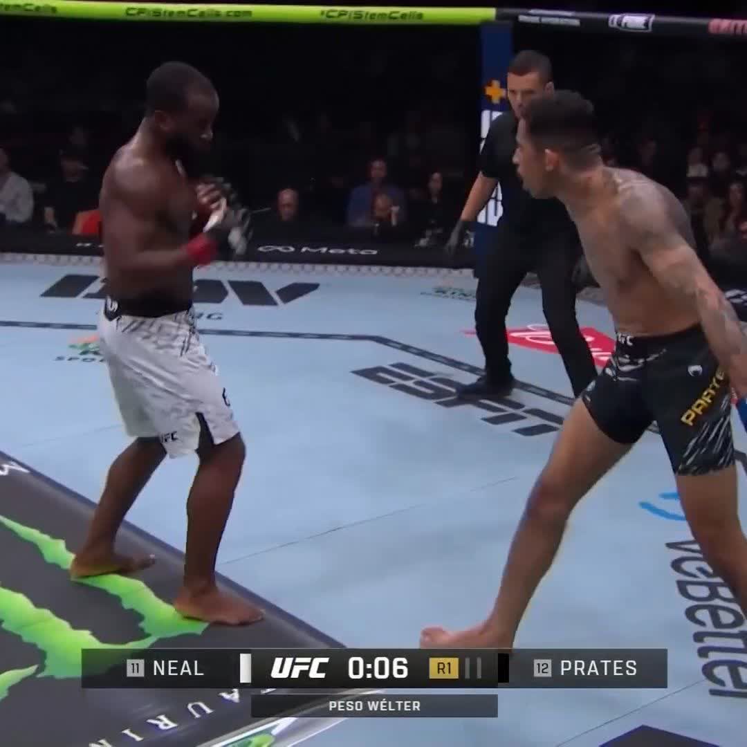 Woooooow! Qué nocaut‼️‼️ #UFC319