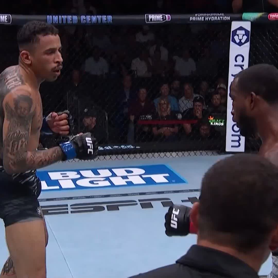 Impresionante nocaut 🤯 #UFC319