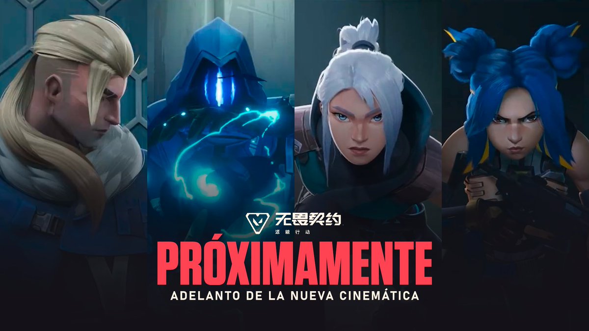 1° Adelanto de la nueva cinemática por el lanzamiento de #VALORANT Mobile en China