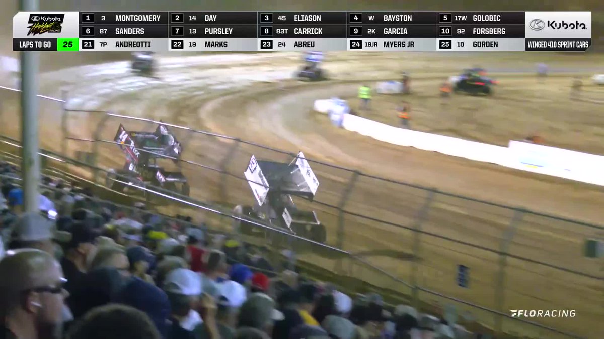 🚨 Corey Day goes around racing for the lead at Placerville Speedway! High Limit Racing #HighLimitRacing