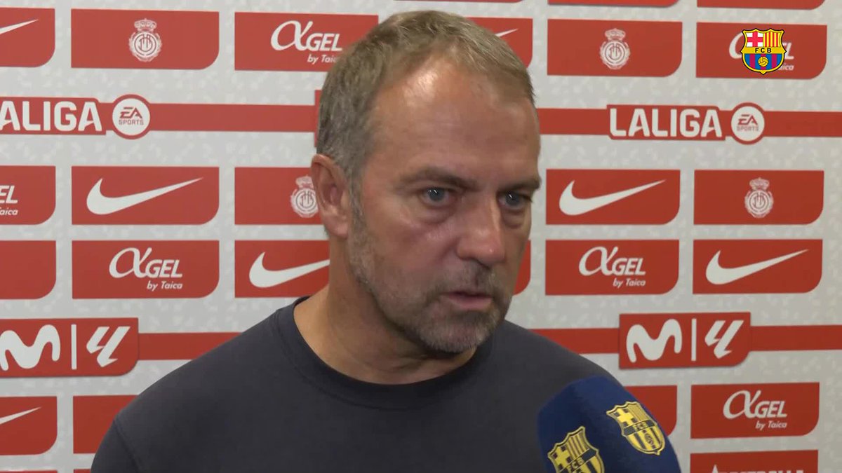 🗣 Hansi Flick on the win against Mallorca