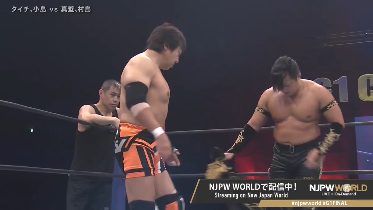 .小島 聡【SATOSHI KOJIMA】 &amp; タイチ &amp; ＴＡＫＡみちのく "Kojima Army (tentative)" From the profile URL #NJPW #njpwworld #G1FINAL #小島軍(仮)