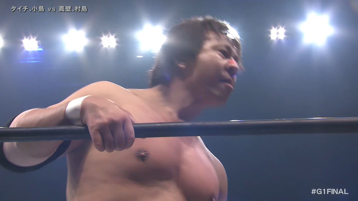 .小島 聡【SATOSHI KOJIMA】 × 村島克哉 "Machine Gun Chop" From the profile URL #NJPW #njpwworld #G1FINAL
