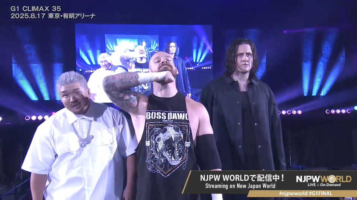 The Knockout Brothers are coming for the IWGP Tag Team Championships! #g1Climax35