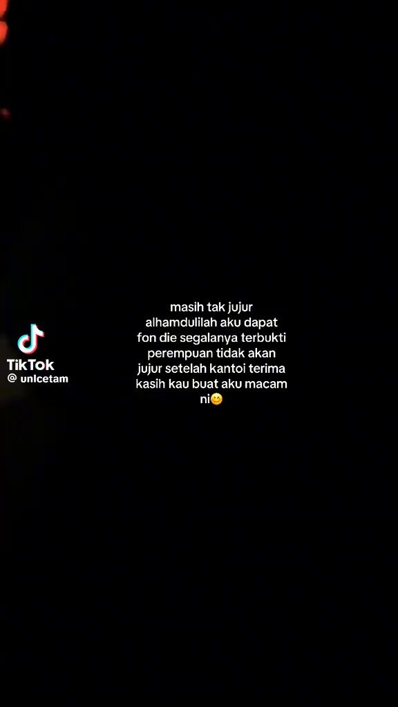 Tak kisah la lelaki ke perempuan, kalau dah kantoi curang tu jujur je. Benda dah ada bukti pun masih tak mengaku 😅