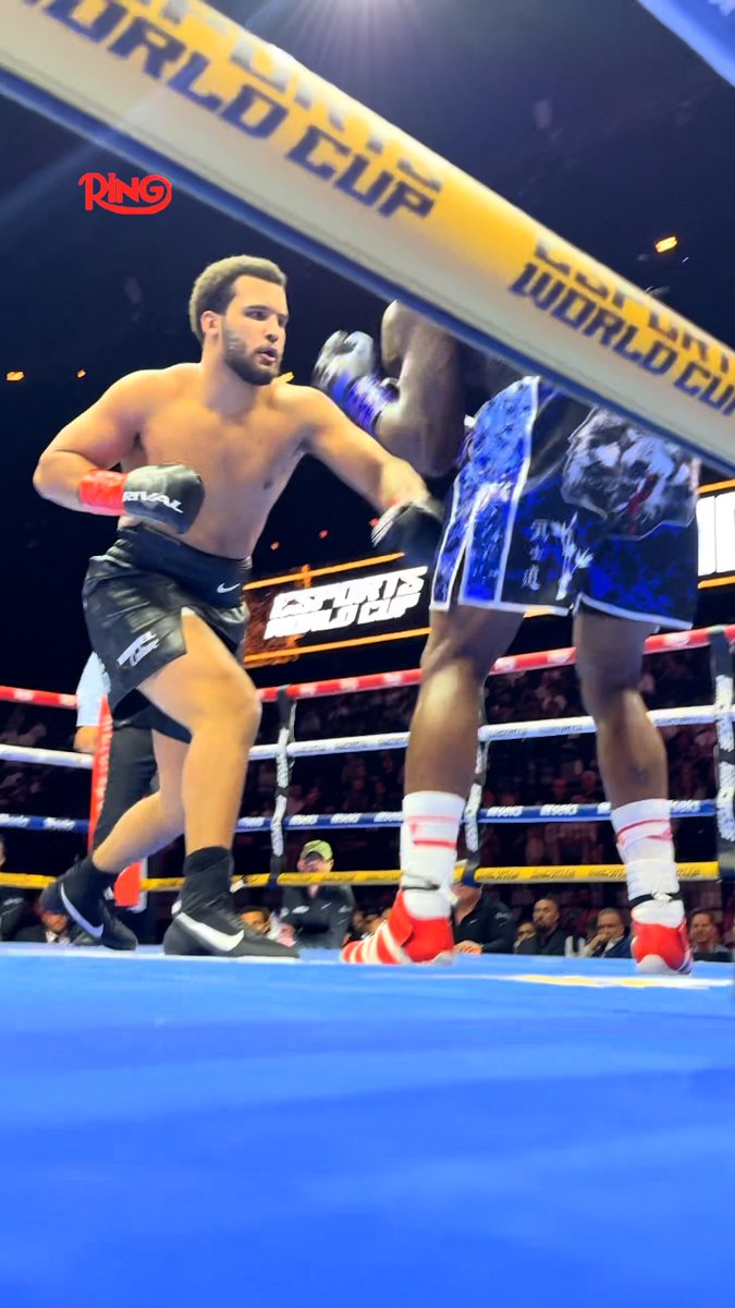 Ring side view of Moses Itauma's stunning performance against Dillian Whyte last night 🔥