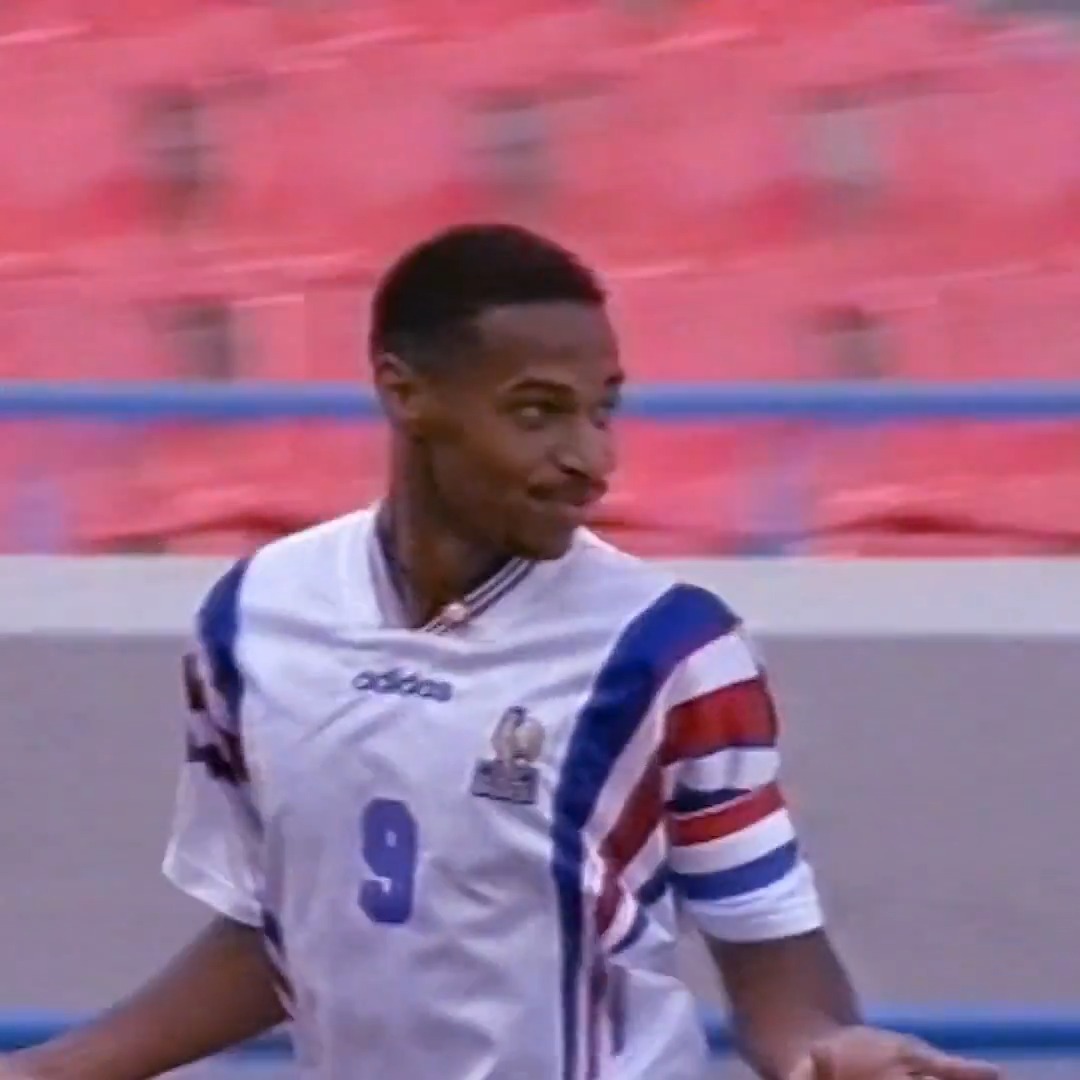 When Thierry Henry was just a kid… doing THIS. 🤯🇫🇷 #U20WC