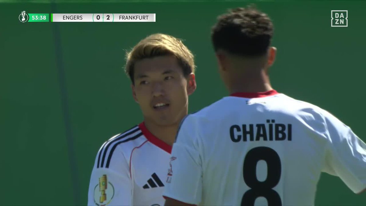 堂安律がフランクフルトで躍動🇯🇵🔥🔥 公式戦デビューで2ゴールの活躍🇩🇪💪