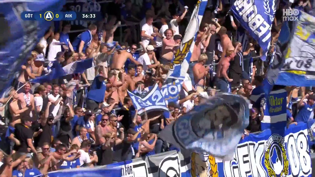 Tobias Heintz! IFK Göteborg tar ledningen mot AIK 📲 Se matchen på Kanal 5 och HBO Max