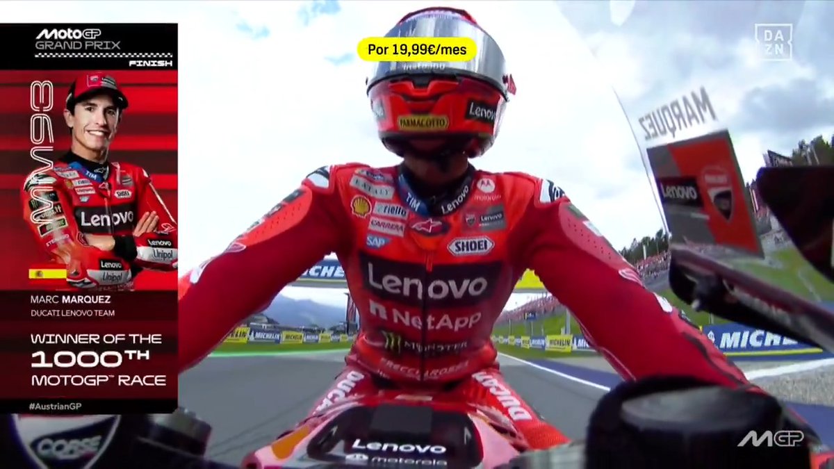 NADIE LE PARA. SEXTO DOBLETE. MARC MÁRQUEZ ROMPE LA MALDICIÓN Y GANA POR PRIMERA VEZ EN EL RED BULL RING 👑🔥 #AustrianGP 🇦🇹 #MotoGP 🏁