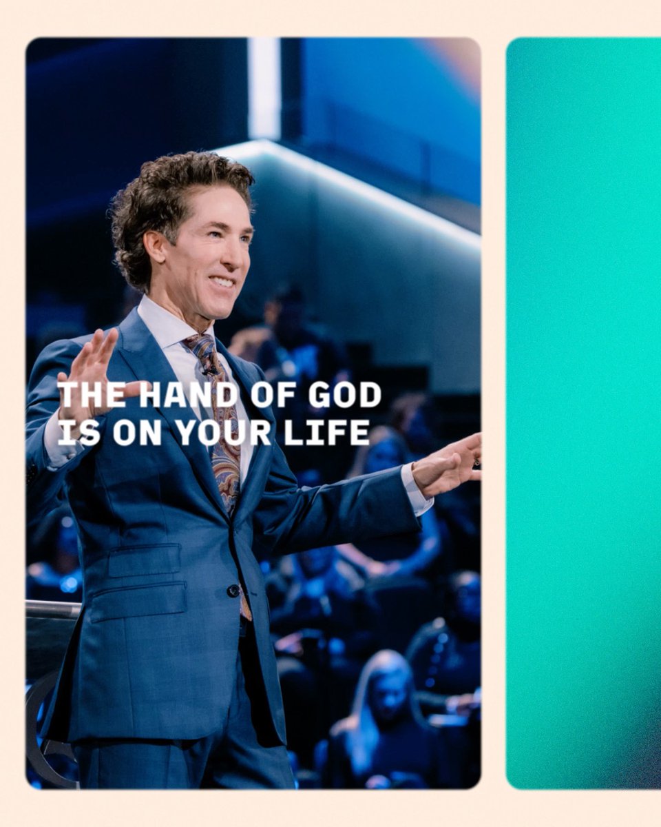 Don’t ever rule out the favor of God. His gracious hand on your life will cause you to rise up, to excel despite who did you wrong, to accomplish dreams when all the odds are against you. Tune into Joel’s message today! "God's Gracious Hand":