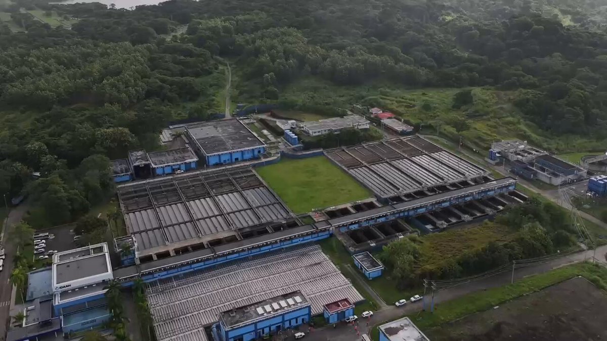 📢La planta potabilizadora de Chilibre ya alcanzó el 100% de su operación✅️ Seguimos trabajando para todos los panameños 🇵🇦🇵🇦
