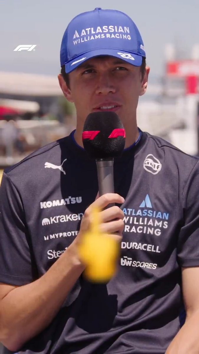 A pass with flying colours… but we’re still not sure Alex understood the rules 🤣 It’s Albon &amp; Bortoleto teaming up in ‘don’t say the same thing as me’ 🤝 #F1