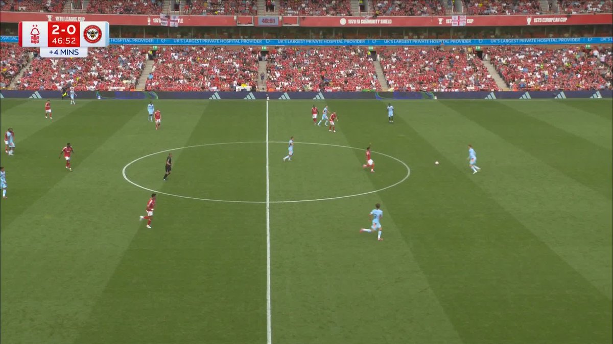 What a start to the season for Nottingham Forest! Chris Wood adds his second goal of the match 😤