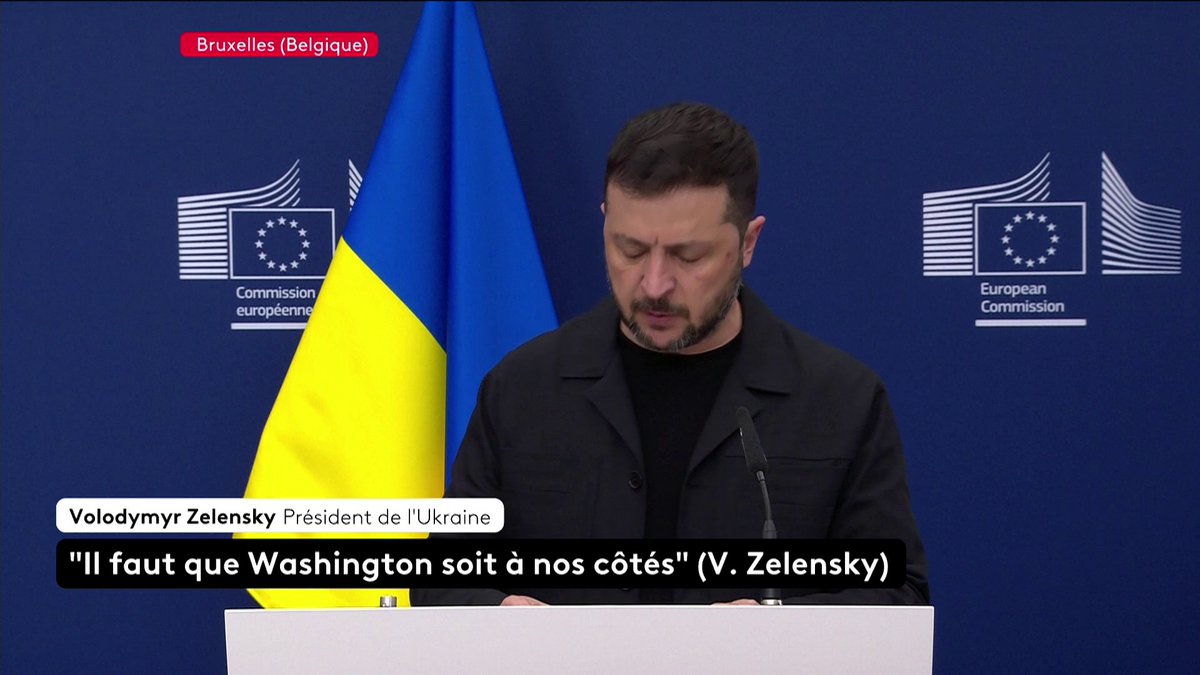 🔴 🗣 DIRECT - "La Constitution ukrainienne fait qu'il est impossible d'abandonner un territoire ou des terres", explique Volodymyr Zelensky, président de l'Ukraine. #franceinfo #canal16