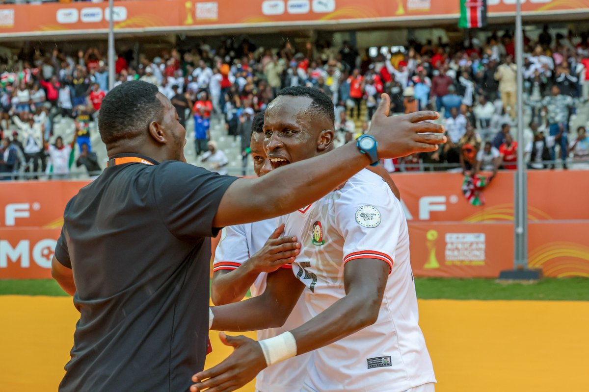 Kenya’s roar is louder when the goals hit the net. 🦁🔥 Purchase your #TotalEnergiesCHAN2024 tickets here 👉