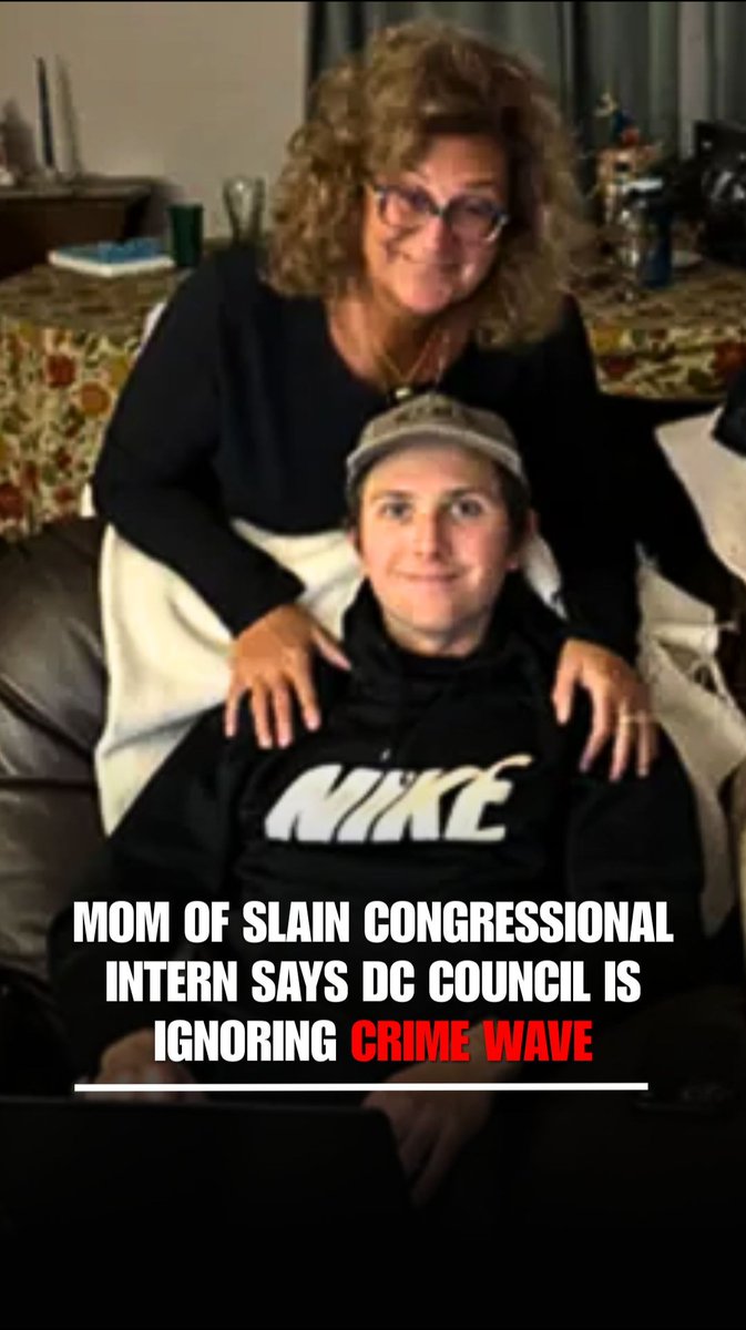 "IT'S REALLY SCARY": The mother of 21-year-old Eric Tarpinian-Jachym, who was shot and killed in D.C., says the nation's capital has turned into a "crime utopia" as violence at the hands of minors skyrockets.