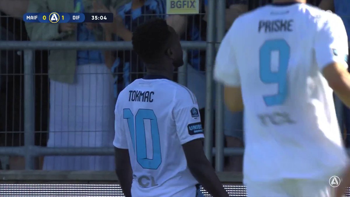Tokmac Nguen 🎯 Djurgården tar ledningen på Strandvallen. 📲 Se Allsvenskan på HBO Max
