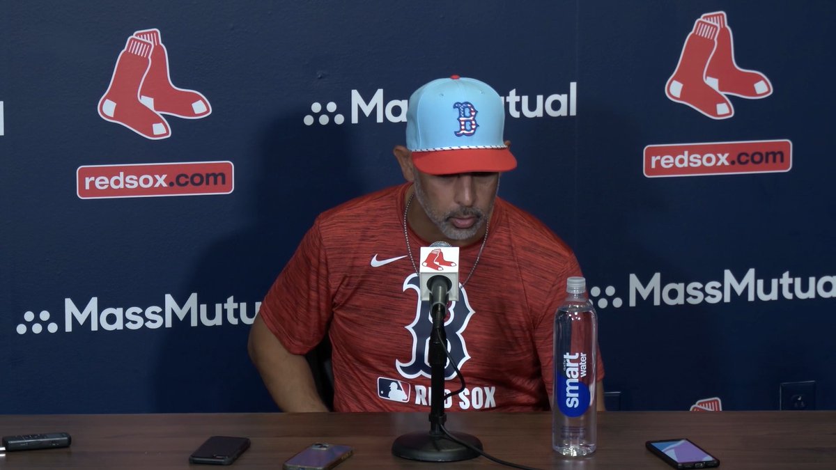 Alex Cora announces Marcelo Mayer will have season-ending wrist surgery. "He should be fine, if everything goes well, for Spring Training."