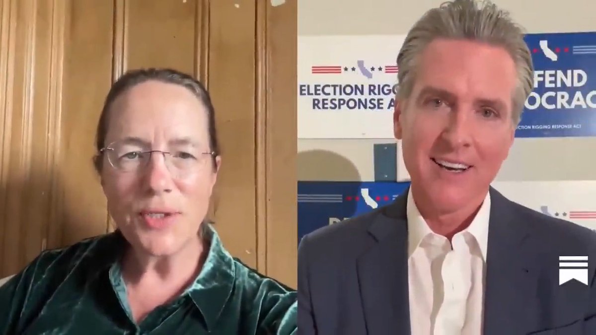 NEW: @CAGovernor Gavin Newsom sat down for an important conversation on democracy, the state of this country, and the broader historical context of the moment we are in — with Heather Cox Richardson (TDPR). It’s a great watch with your Sunday morning coffee.
