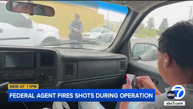 Insane…Trump’s masked ICE Nazis attempted to kidnap a family in San Bernardino without identifying themselves….smashed their windows and shot at the car when the family took off scared like any other person would do if masked thugs rolled up with no IDs