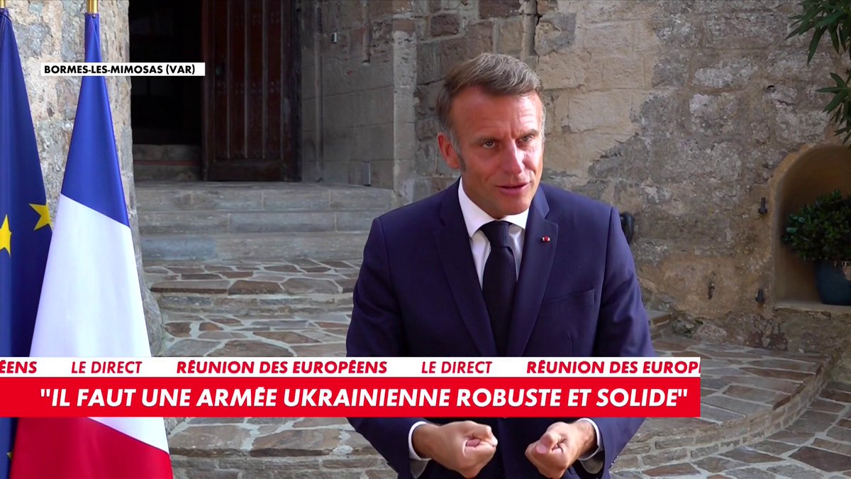Emmanuel Macron analyse : «Je ne pense pas que le président Poutine veuille la paix»