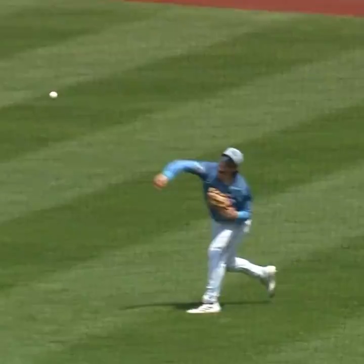 What a throw by Dylan Crews 🤯