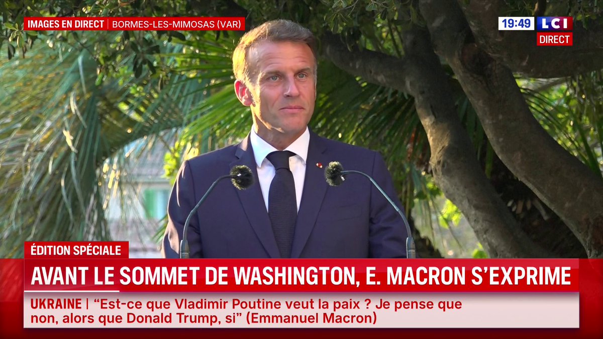 🗣️ "Nous devons nous souvenir ce qui a rendu possible notre liberté d'aujourd'hui" : Emmanuel Macron