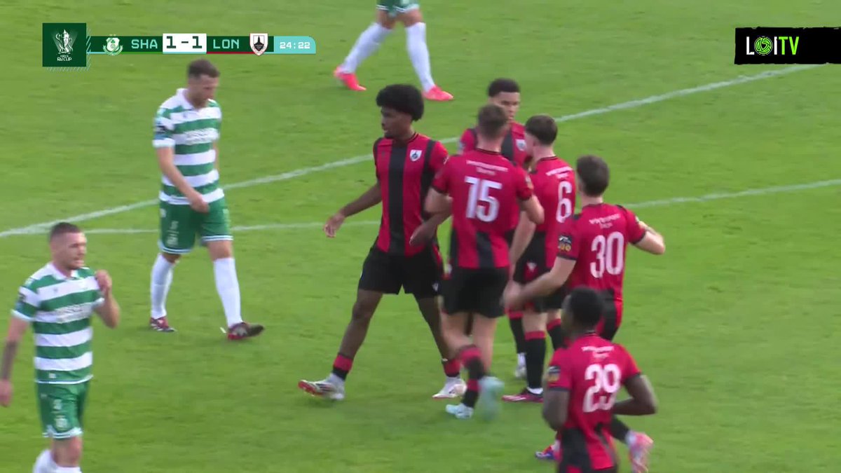 Longford Town are level 🤯