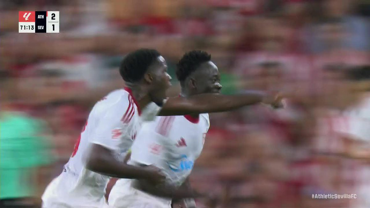 SEVILLA COME BACK FROM TWO GOALS DOWN TO TIE IT 🥶