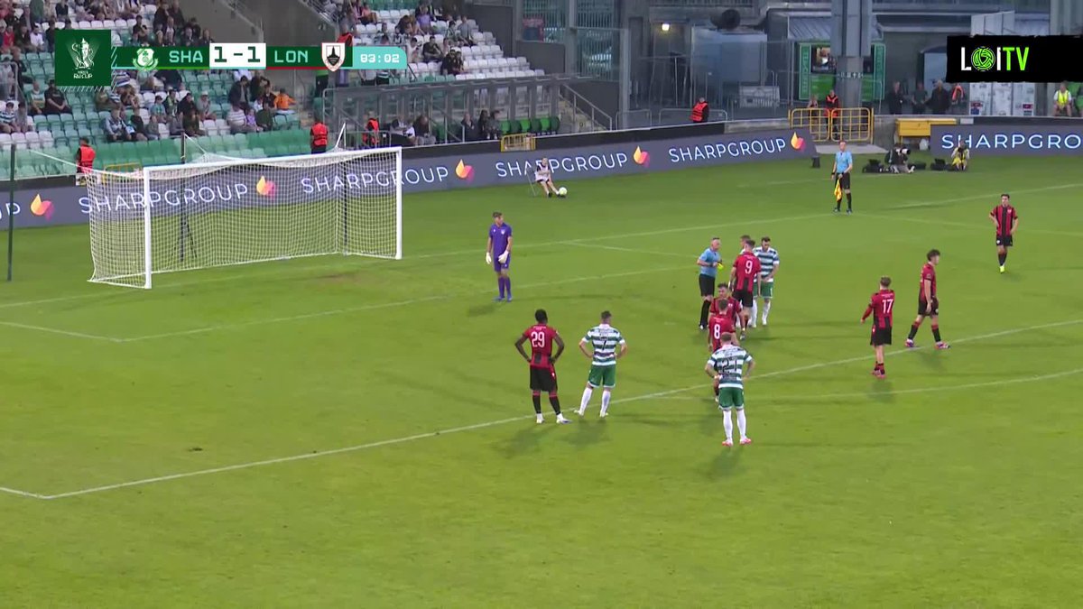 Shamrock Rovers are back in front!☘️ Rovers score from the penalty spot for the second time this evening.