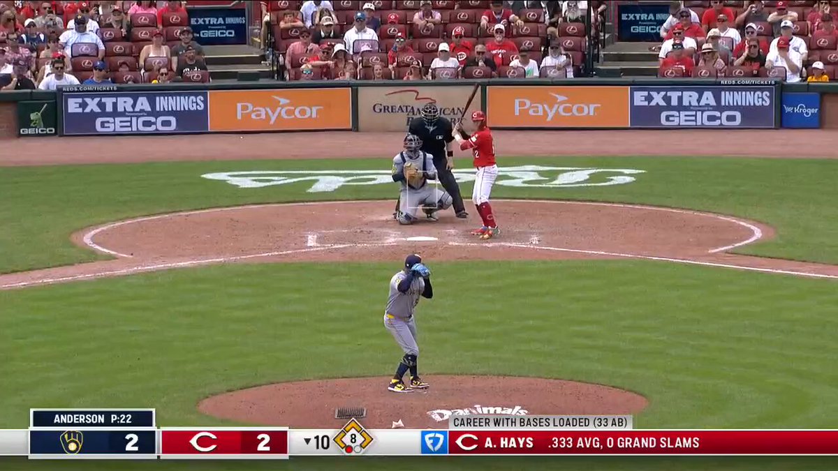 2ND CAREER WALK-OFF FOR Austin Hays #ATOBTTR