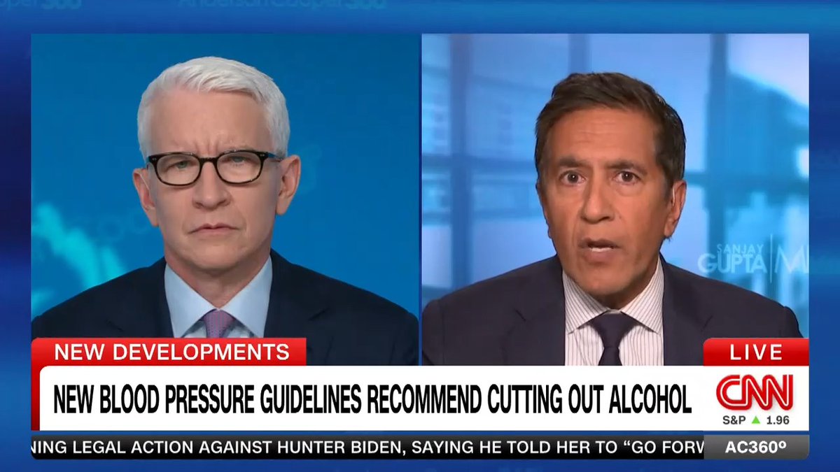 The new guidiance around high blood pressure: No more alcohol! CNN's Sanjay Gupta breaks down how to navigate hypertension.
