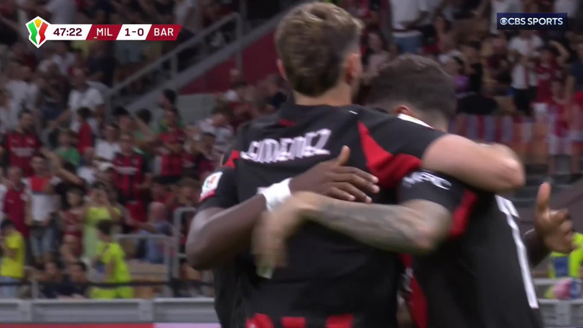 CHRISTIAN PULISIC WITH THE TOUCH AND TURN FOR MILAN 😮‍💨