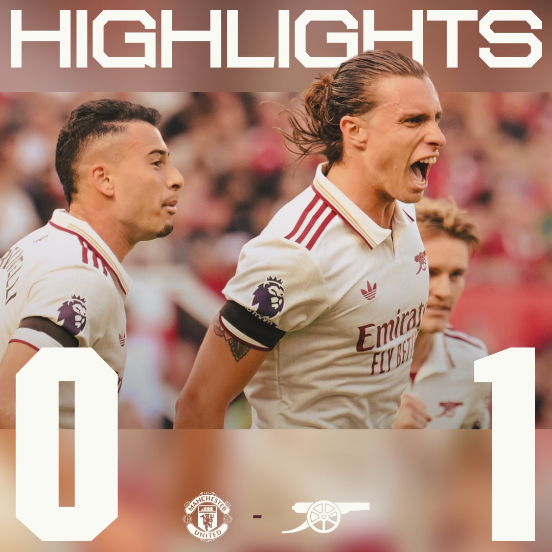 Kickstarting our campaign with three points ✨ Watch all of the key moments from our 1-0 win over Manchester United 🎞️