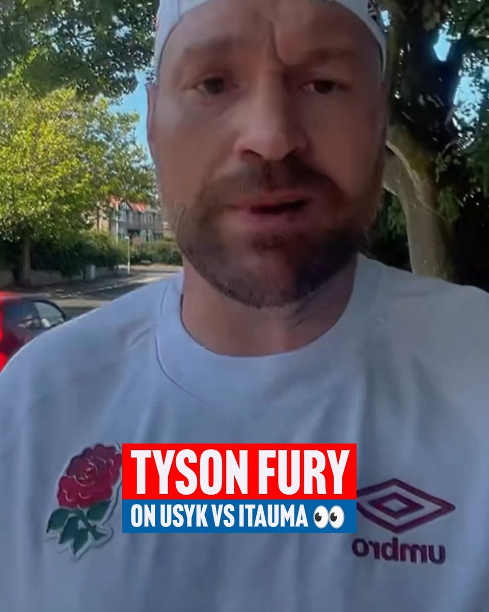 🗣️ Moses will wreck [Usyk]!" Tyson Fury sends a warning to the heavyweight division following Moses Itauma's knockout victory over Dillian Whyte 👀